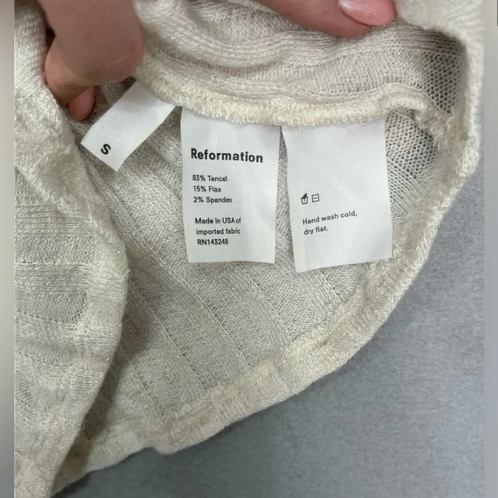 Reformation Ribbed Tank small - Picture 6 of 7